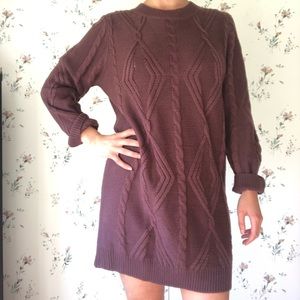 Long Sleeve Sweater Dress